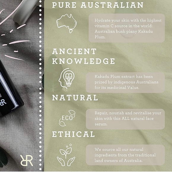 💄 SALE💄 NIB Rohr Remedy Kakadu Plum Vitamin C Face Serum - Picture 10 of 16